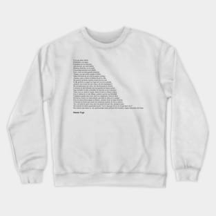 Danns Vega Frases Crewneck Sweatshirt